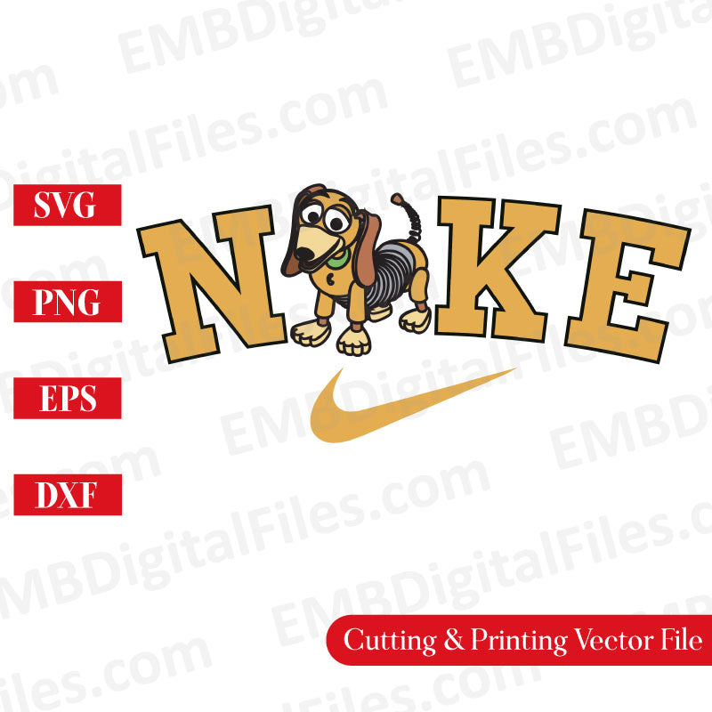 Slinky Dog SVG,Minnie Sitting Cartoon Characters, Slinky Toy Story,toy story PNG,Cricut DXF EPS Files