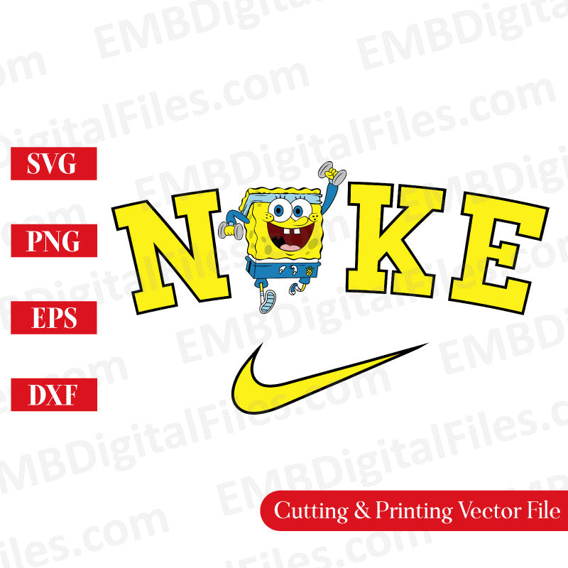 Spongebob SVG,Spongebob png, Spongebob Dxf, Spongebob cricut, SpongeBuck PNG SVG, Cricut DXF PNG  Cutting & Printing Vector Files