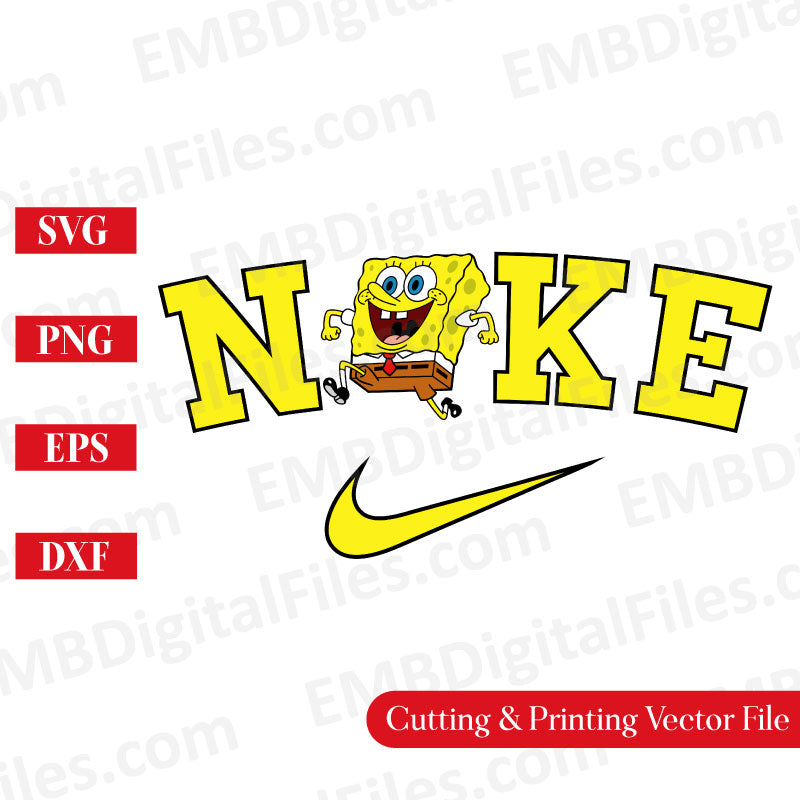 SpongeBob SquarePants SVG,SpongeBob SquarePants Smile Logo Vector,SpongeBob PNG, SpongeBob Cartoon Png, Bob Esponja Png, Cricut DXF PNG Printing Files 
