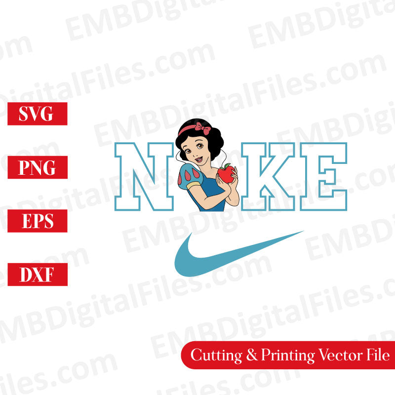 Snow White Png,Disney Princess Cute Svg,Snow White and the Seven Dwarfs Snow White with an Apple Sticker,Disney Snow White SVG DXF EPS PNG Digital File