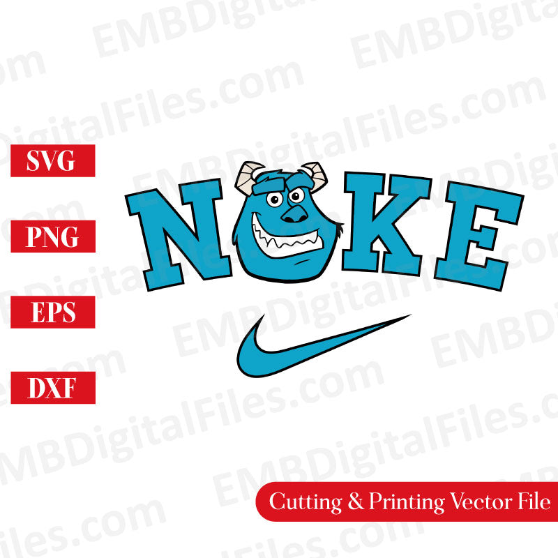 Funny Face James P Sullivan Svg, Sully Monster Face Png , The Monsters Face in Halloween,Sully Monster Inc Eps,Face Sully Dxf Png Svg Cricut Vector Printing Digital File