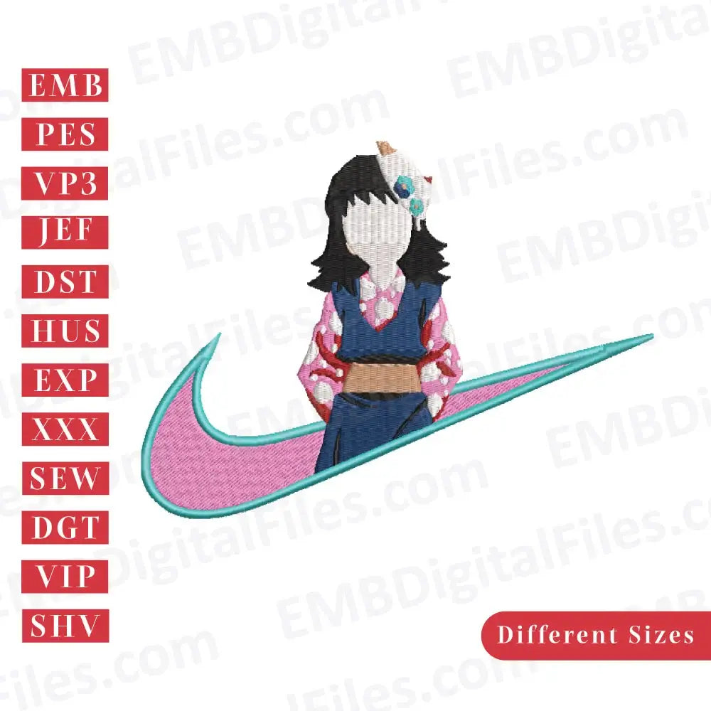Cute Anime Inspired Machine Embroidery Designs, PES, DST, SEW, Free Download