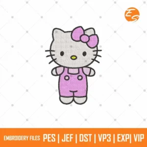 Dibujo de hello kitty free embroidery designs