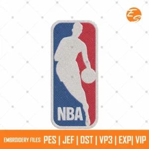 NBA league pass logo free sports embroidery designs