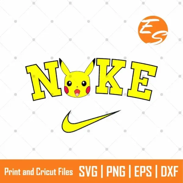 Pikachu face pokemon svg free