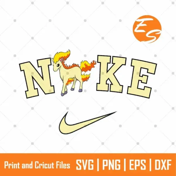 Ponyta character pokemon svg free