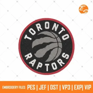 Toronto raptors logo free sports embroidery designs