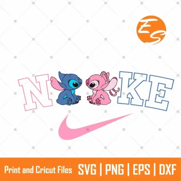 Angle and stitch cartoon cricut free svg files