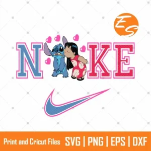 Lilo kissing cut stitch cartoon cricut free svg files