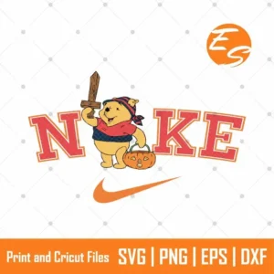 Disney halloween winnie the pooh horror SVG free