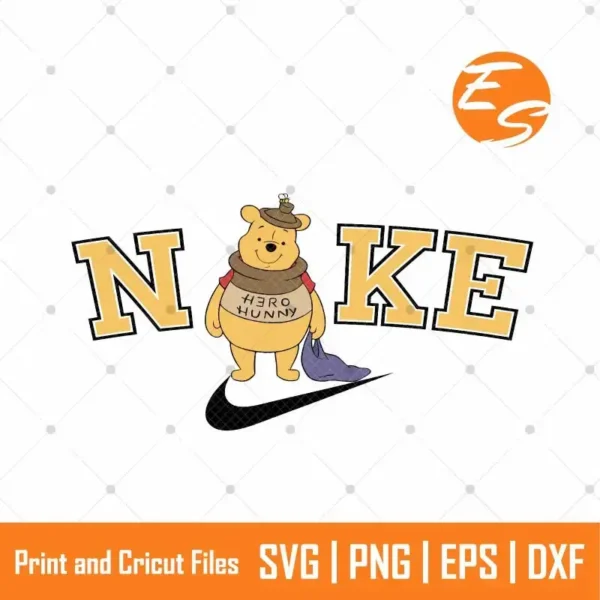 Halloween pooh bear hero hunny horror SVG free