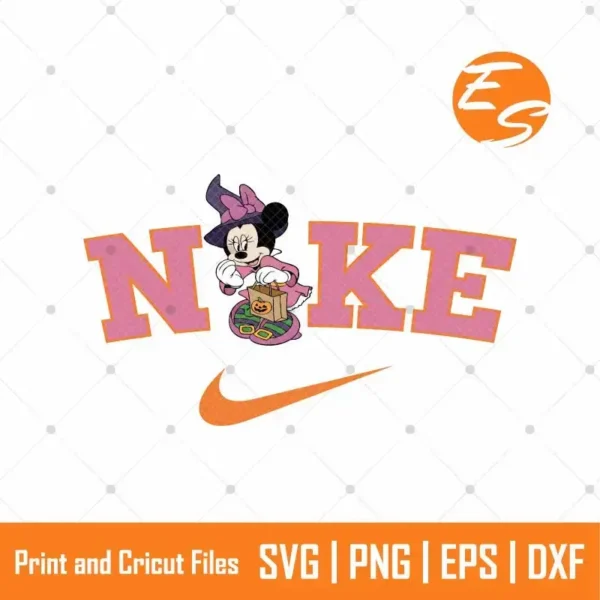 Halloween pumpkin minnie mouse horror SVG free