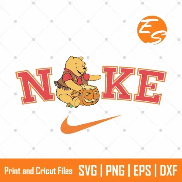 Halloween winnie the pooh horror SVG free