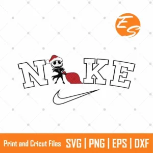 Happy christmas jack skellington SVG free