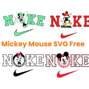 Mickey Mouse SVG Free