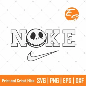 Scary pumpkin jack skellington SVG free