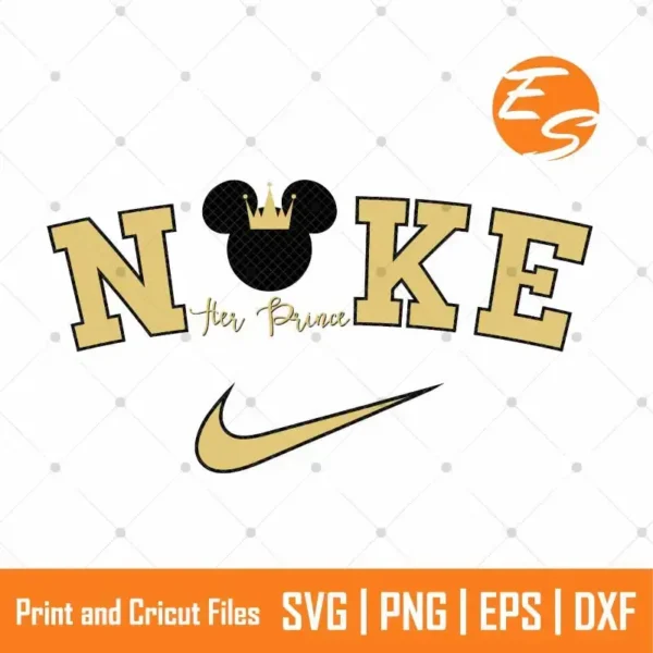 The prince mickey mouse SVG Free