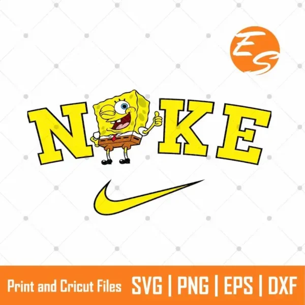 Funny SpongeBob SVG Free