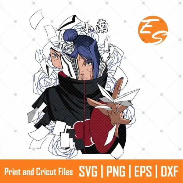 Konan anime SVG Free