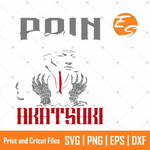 Pain naruto anime SVG free