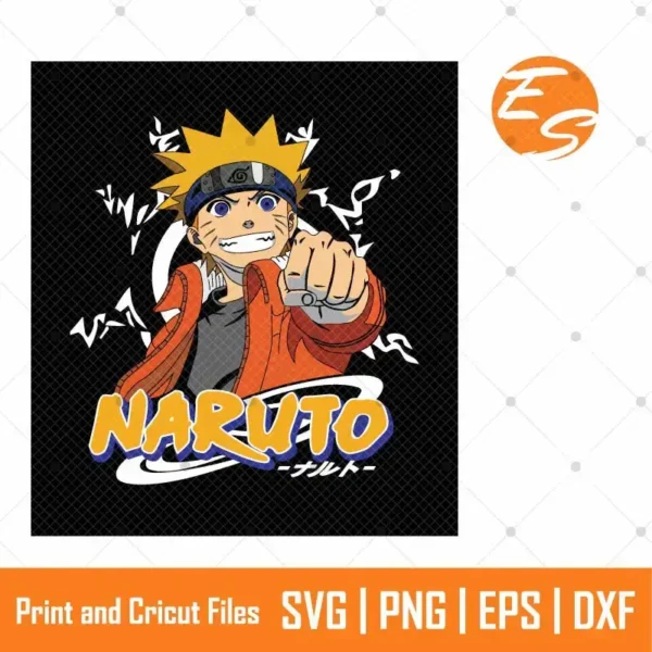 Naruto anime SVG free