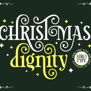 Christmas Dignity - Christmas Font