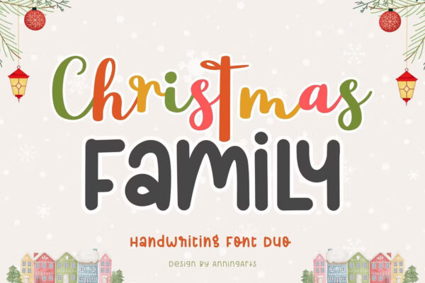 Christmas Family Christmas font