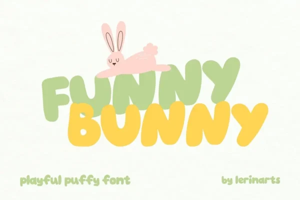 Funny Bunny Christmas Font