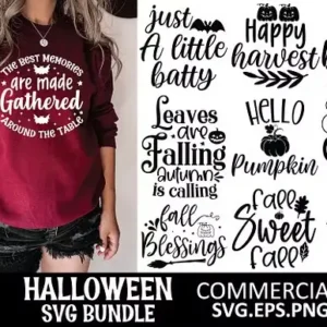 Halloween Quotes SVG Bundle