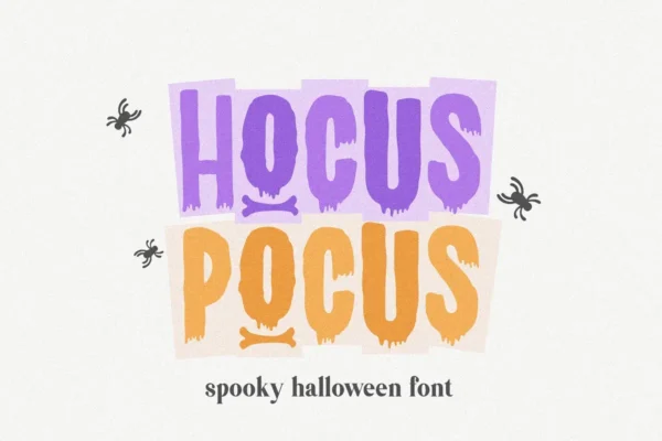 Hocus Pocus Halloween Font