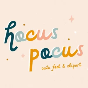 Hocus-pocus-Cute-font