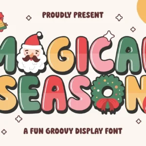 Magical Season - Christmas Font