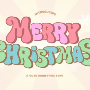 Merry Christmas Font