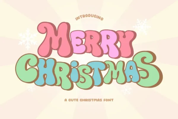 Merry Christmas Font