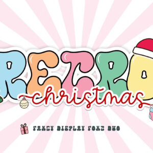 Retro Christmas Font