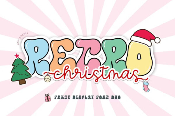 Retro Christmas Font