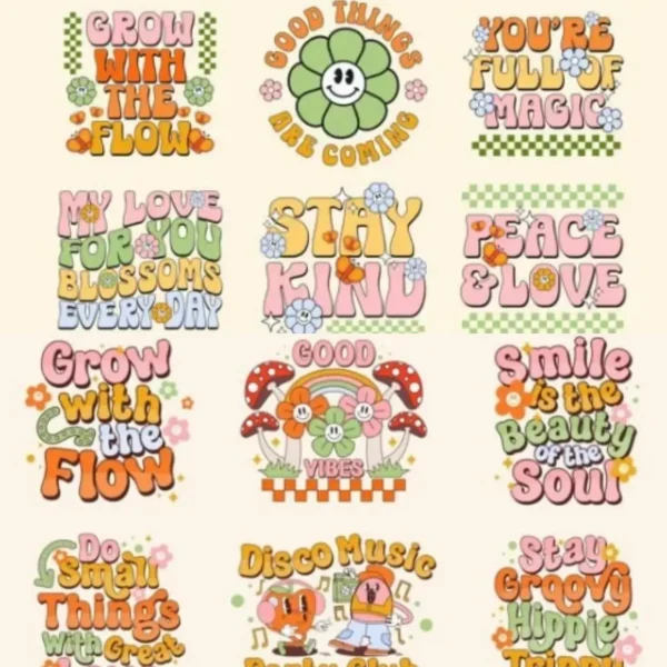 Retro Groovy Christmas Font