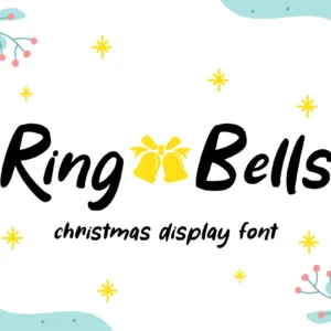 Ring Bells Christmas Font