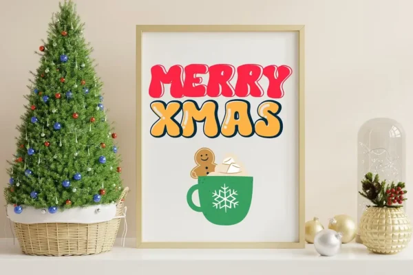 Groovy Father Christmas Font - Image 3