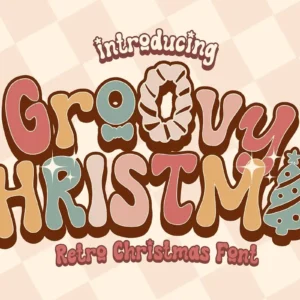 Groovy Christmas Font