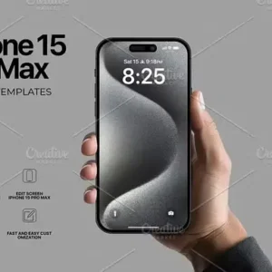 iPhone 15 Pro Max Mockup