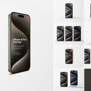 iPhone 15 Pro Mockup