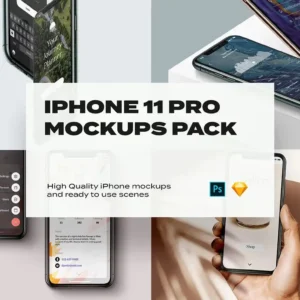 iPhone 11 Mockup PSD