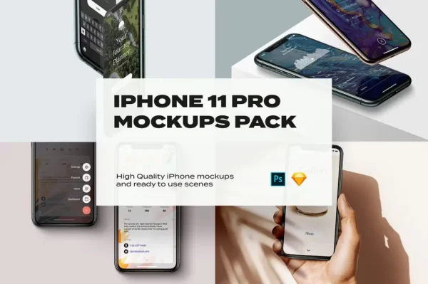 iPhone 11 Mockup PSD