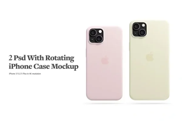 iPhone 15 Case Animated Mockup - Image 3