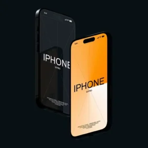 iPhone 15 Pro Mockup Set