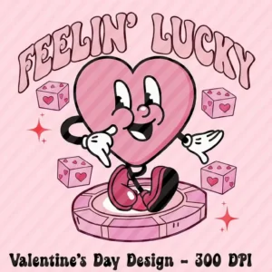 Feeling Lucky SVG PNG Design