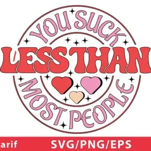 Funny Valentine SVG PNG