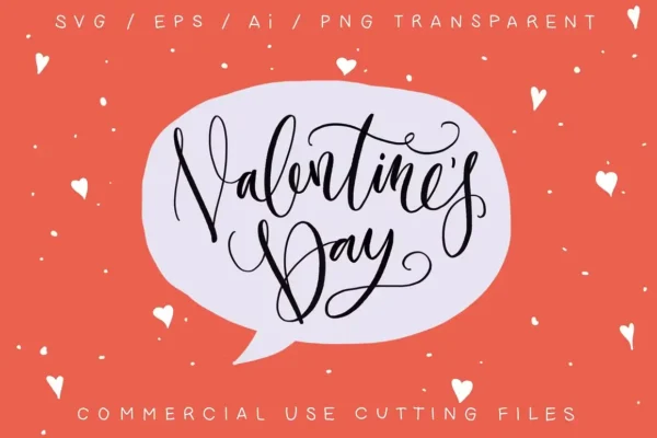 Valentine's Day Quotes SVG PNG EPS