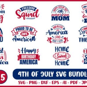 American Baby Patriotic Svg Bundle